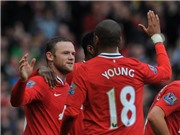Bóng đá anh, ngoại hạng anh, lịch thi đấu euro 2012, M.U vượt lên dẫn đầu: Thành Manchester vẫn chỉ có màu đỏ! 